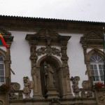 Rathaus Guimaraes der Vinho Verde Stadt
